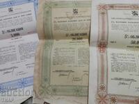 Old bonds 3 pieces - 0.01 st