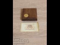 Silver coin 500 leva 1993 with certificate