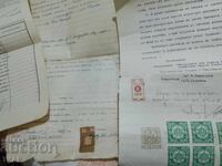 Old documents, court stamps - €0.01
