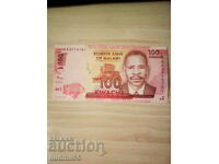 Малави - 100 квача, 2012 UNC