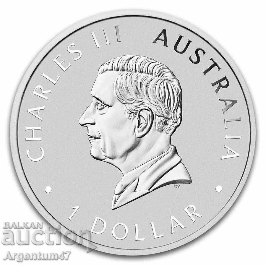 SILVER 1 OZ 2025 AUSTRALIA - Kookaburra with price 133.99 BGN | € 68.51 SILVER 1 OZ 2025 AUSTRALIA - Kookaburra with price 133.99 BGN | € 68.51