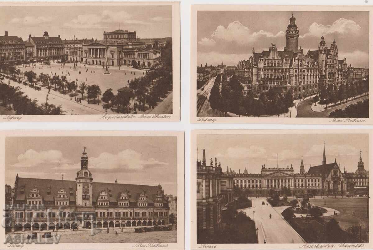 Γερμανία – Λειψία 1921 4 τμχ. - ανέπαφα Γερμανία – Λειψία 1921 4 τμχ. - ανέπαφα