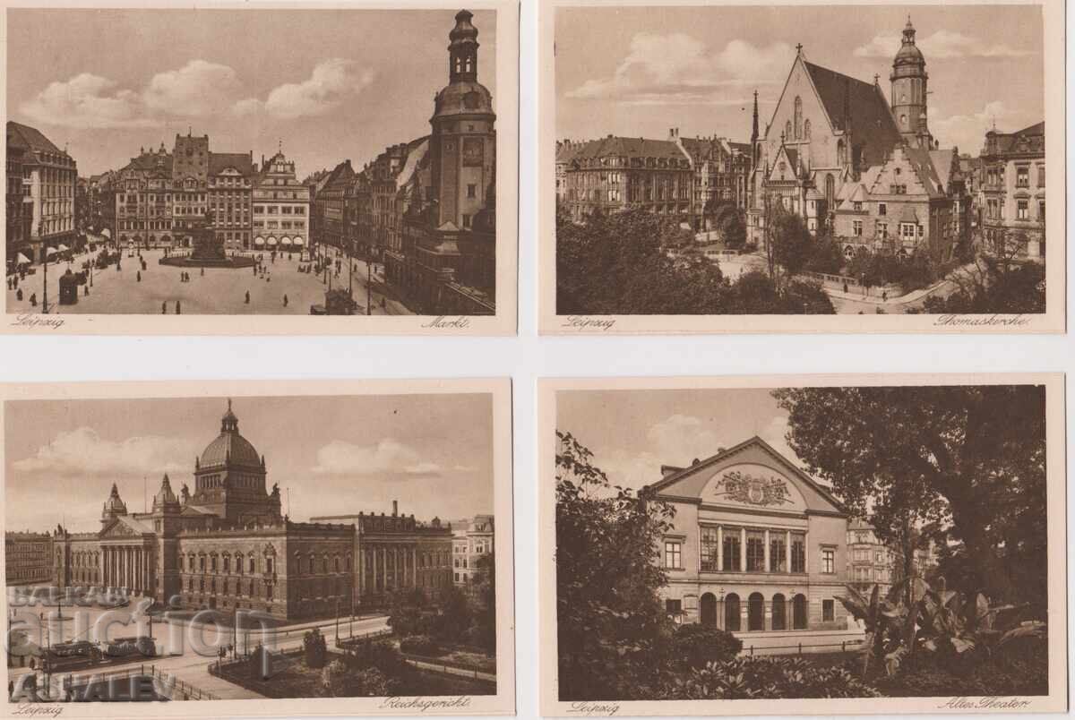 Γερμανία – Λειψία 1921 4 τμχ. - ανέπαφα