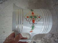 Cană mare de porțelan veche