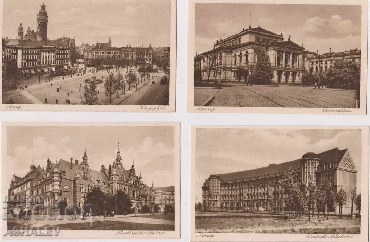 Γερμανία – Λειψία 1921 4 τμχ. - ανέπαφα