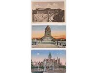 Γερμανία – Λειψία 1921 3 τμχ.-αμεταχείριστα