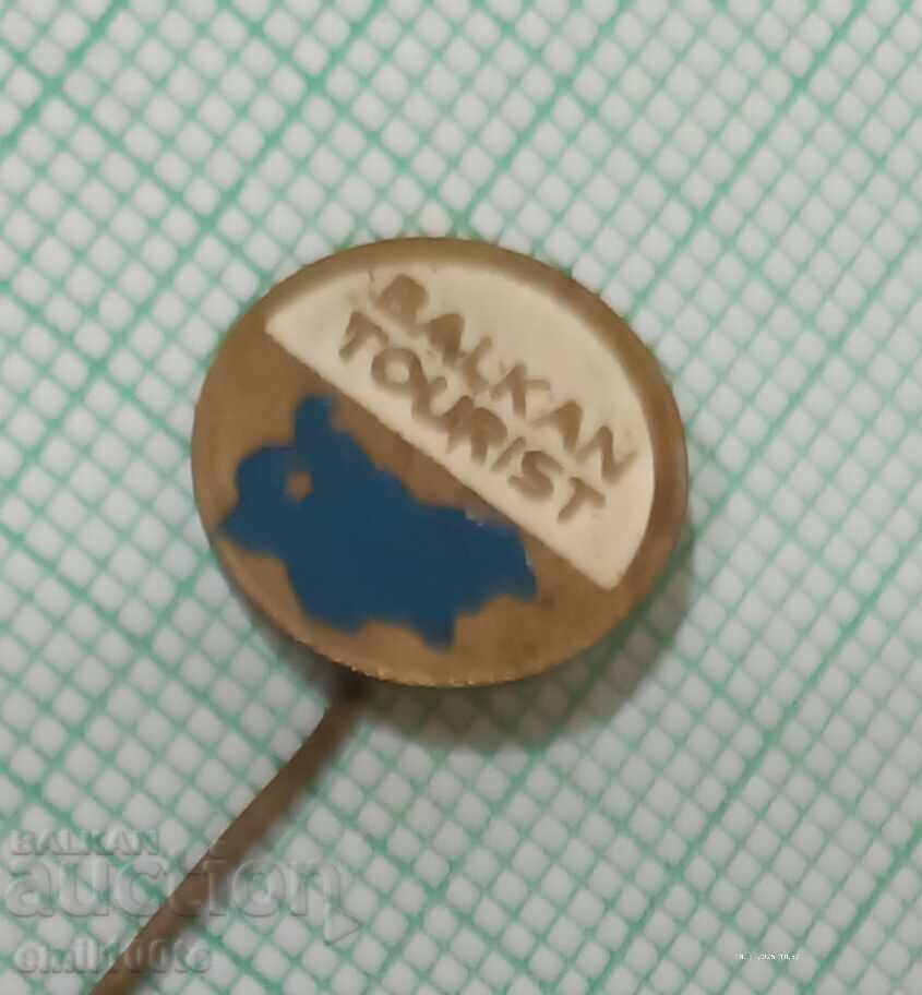 Badge - Balkan tourist with price 1.00 BGN | € 0.51 Badge - Balkan tourist with price 1.00 BGN | € 0.51
