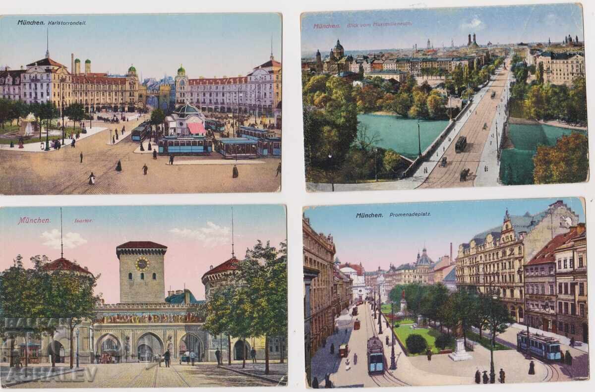 Germany - Munich 1922 4 pcs. - mint