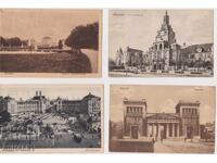 Germania – München 1908/30 4 buc.-călătorite