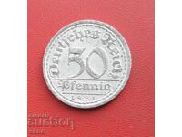 Германия-50 пфенига 1921 А-Берлин