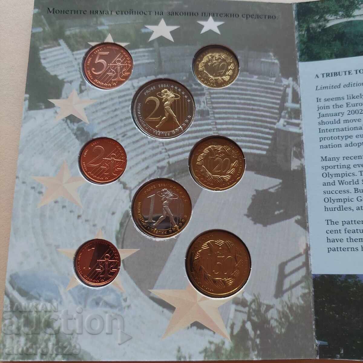 Auction Trial Euro set Bulgaria 2004/ Coin/ UNC/ BZC Auction Trial Euro set Bulgaria 2004/ Coin/ UNC/ BZC