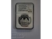 10 Leva 2008 Liberation PF 70 RD ULTRA CAMEO TOP GRADE