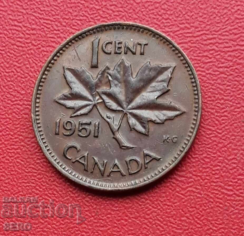 Canada 1 Cent 1951 Canada 1 Cent 1951
