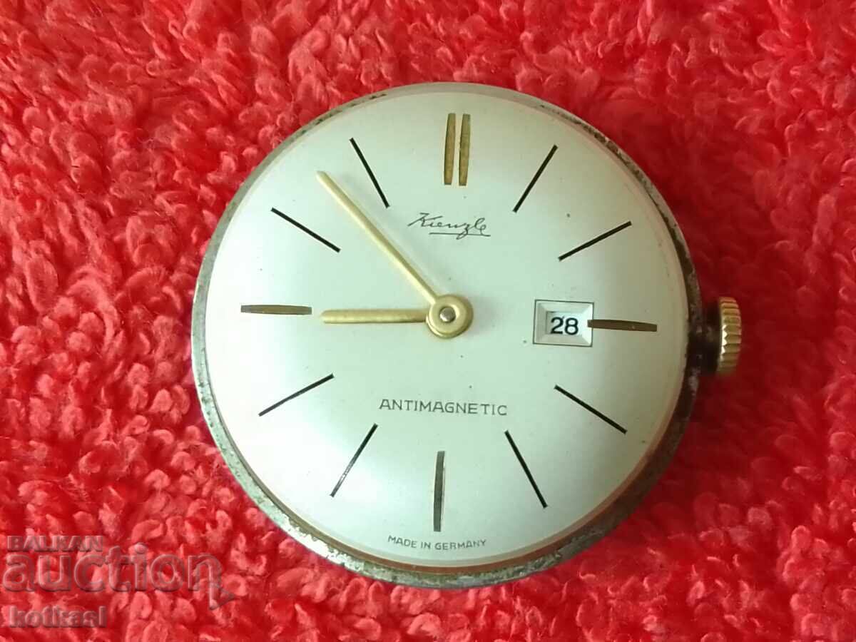 Vintage Hand-Wound Men's Mechanical Gold-Plated Watch Kienzle German - 6 Vintage Hand-Wound Men's Mechanical Gold-Plated Watch Kienzle German - 6