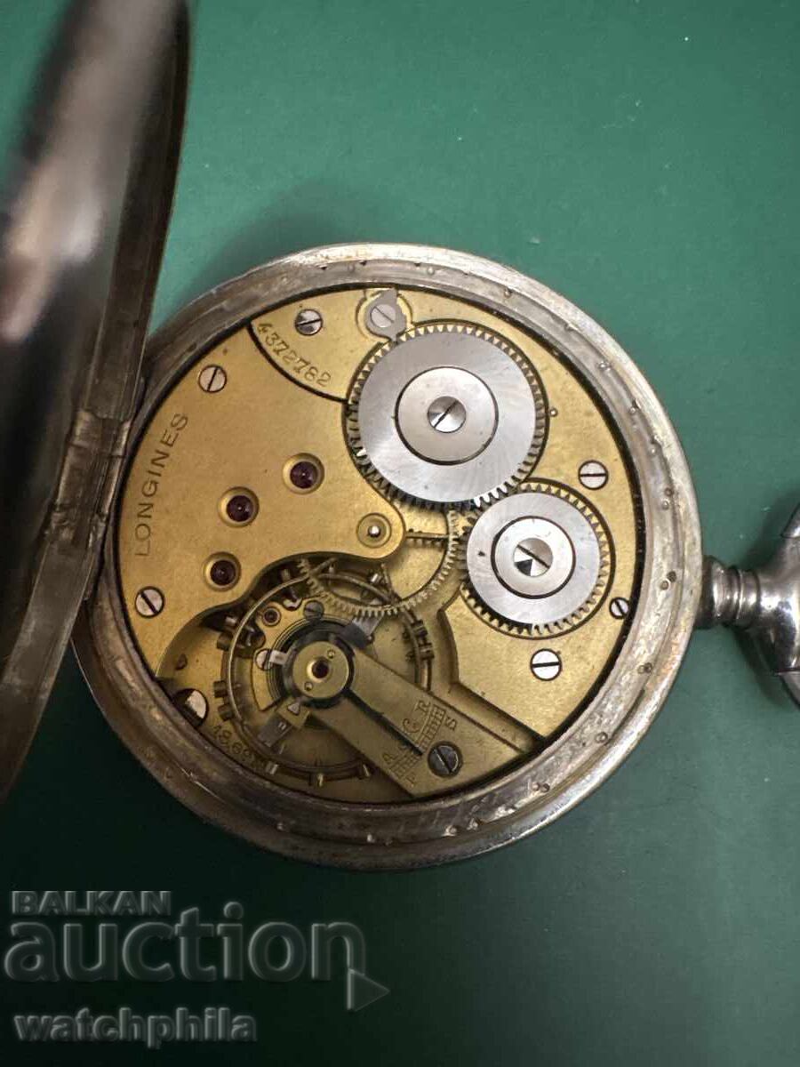 Longines τσέπης ρολόι. Cal. 18.69N Σπάνιο, δεν λειτουργεί με τιμή 116.00 BGN | € 59.31 Longines τσέπης ρολόι. Cal. 18.69N Σπάνιο, δεν λειτουργεί με τιμή 116.00 BGN | € 59.31