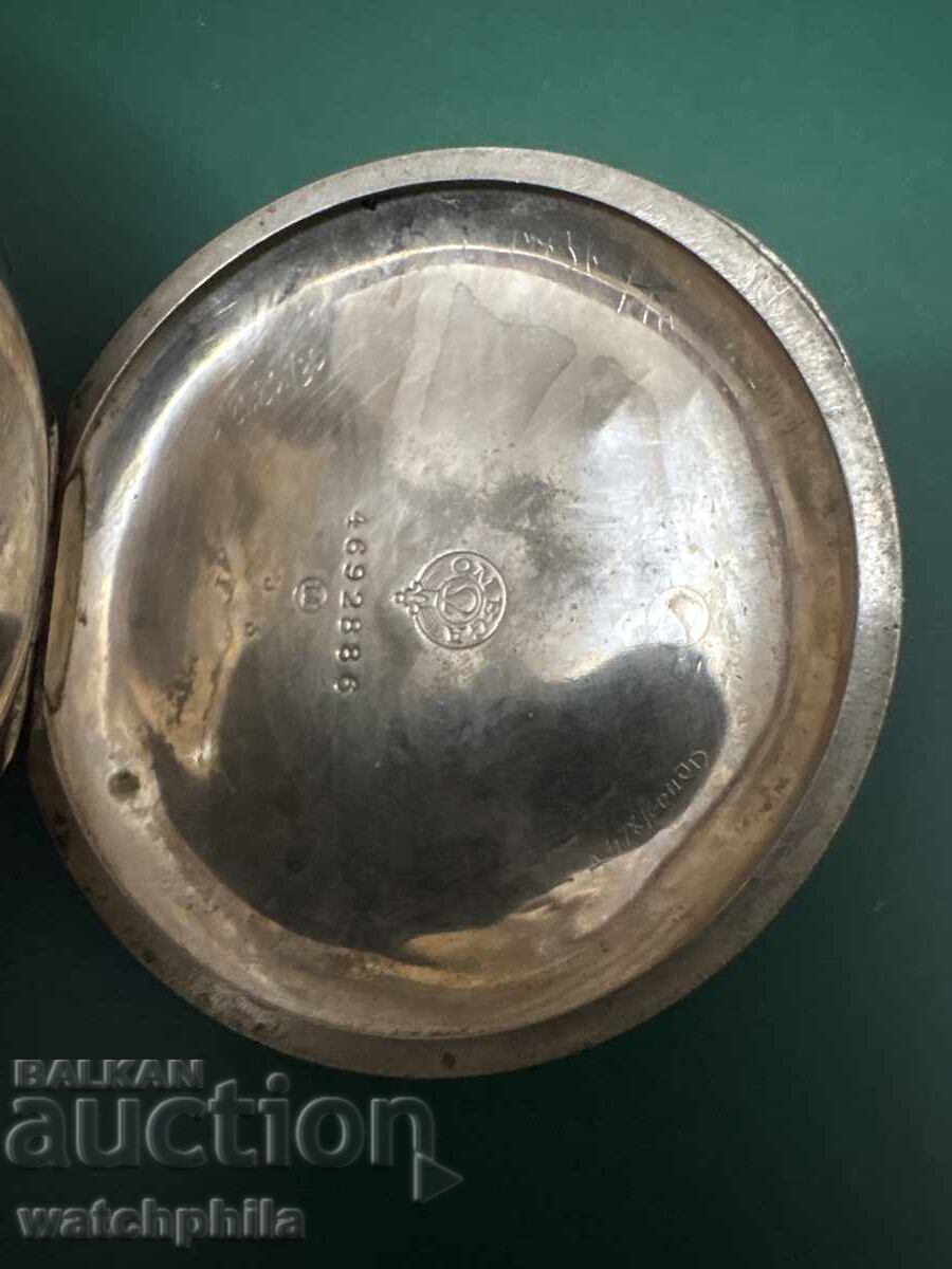 Auction  Omega Pocket Watch Rare. Excellent Dial and Case