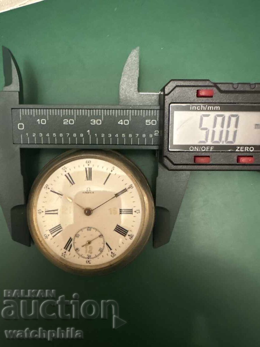 Omega Pocket Watch Rare. Excellent Dial and Case - 5