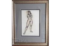 Stoyan Venev (1904-1989) Ețud I Model corp gol din anii 1940