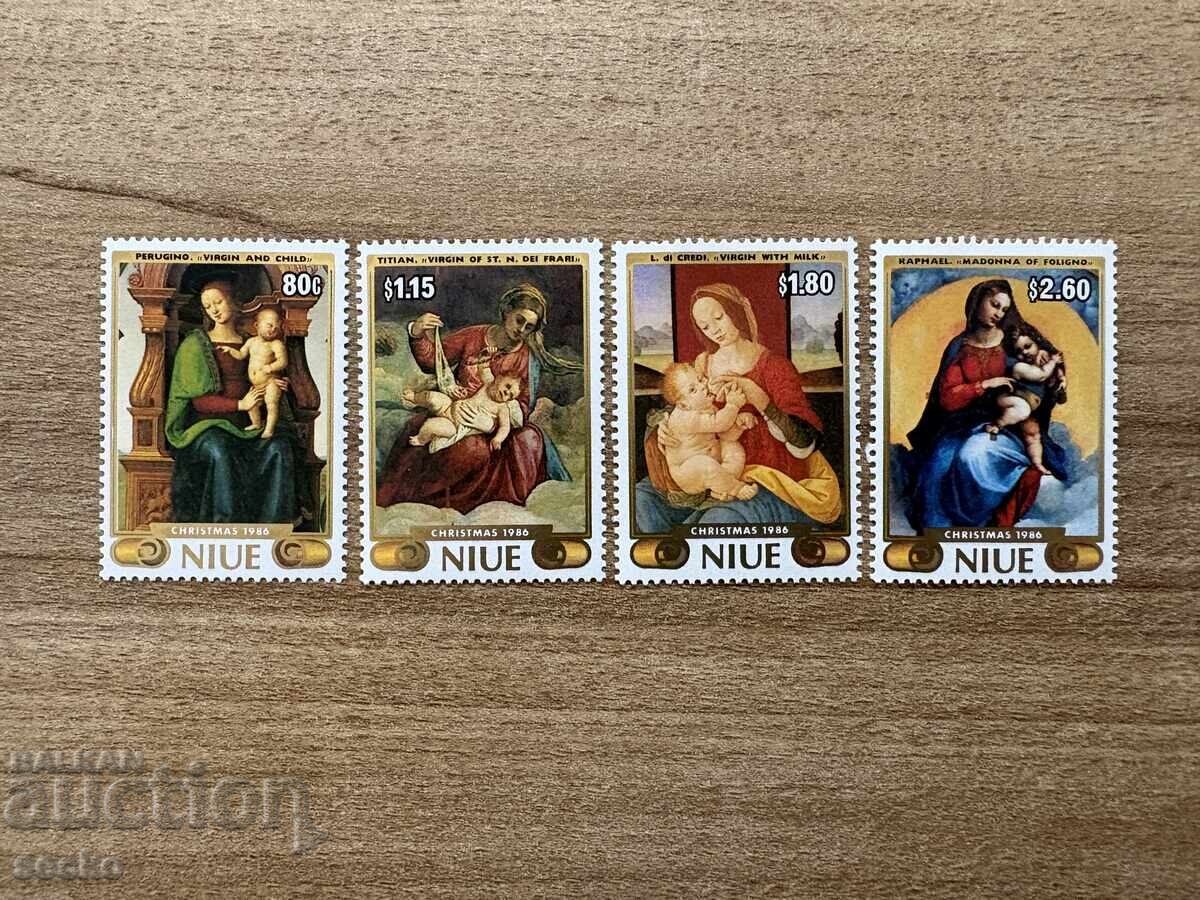 Niue - Crăciun - Picturi de artiști italieni (1986) MNH Niue - Crăciun - Picturi de artiști italieni (1986) MNH