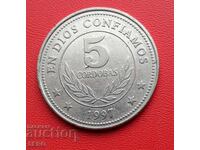 Никарагуа-5 кордобас 1997