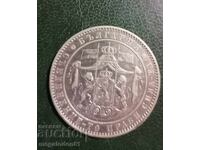 Principality of Bulgaria - 5 Leva 1885