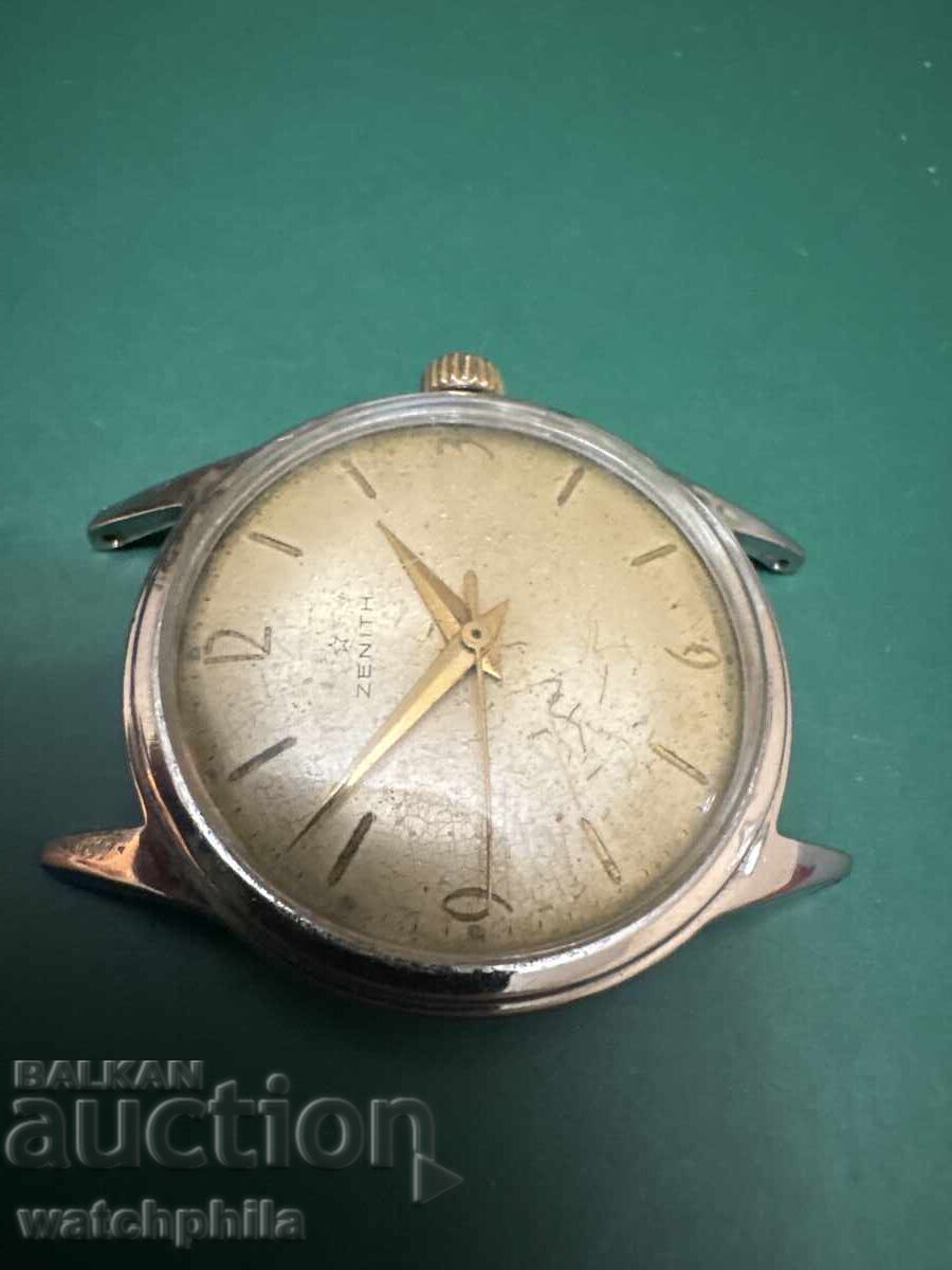 Auction  Zenith men's wristwatch. Working, rare
