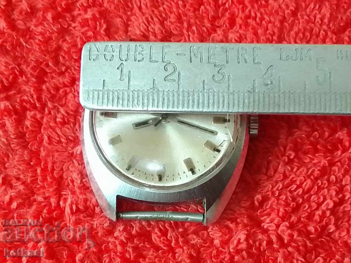 Παράδοση Παλιό χειροκίνητο μηχανικό ανδρικό ρολόι Flight POLJOT