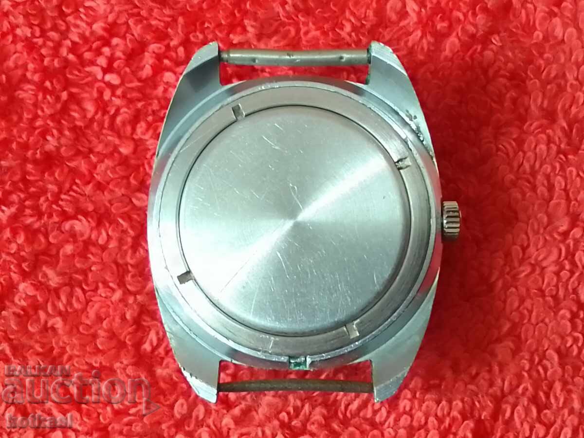 Παλιό χειροκίνητο μηχανικό ανδρικό ρολόι Flight POLJOT - 5