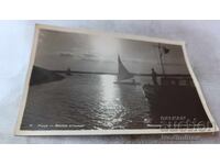 Carte poștală Ruse Apus de soare 1957