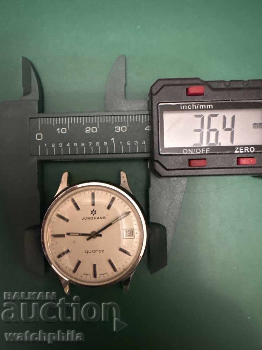 Delivery of Junghans Quartz Rare Men's Wristwatch