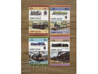 Σεντ Λουσία - Λοκομοτίβες (1985) - MNH