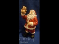 FIGURINĂ VINTAGE "MOȘ CRĂCIUN CU JUCĂRIE"