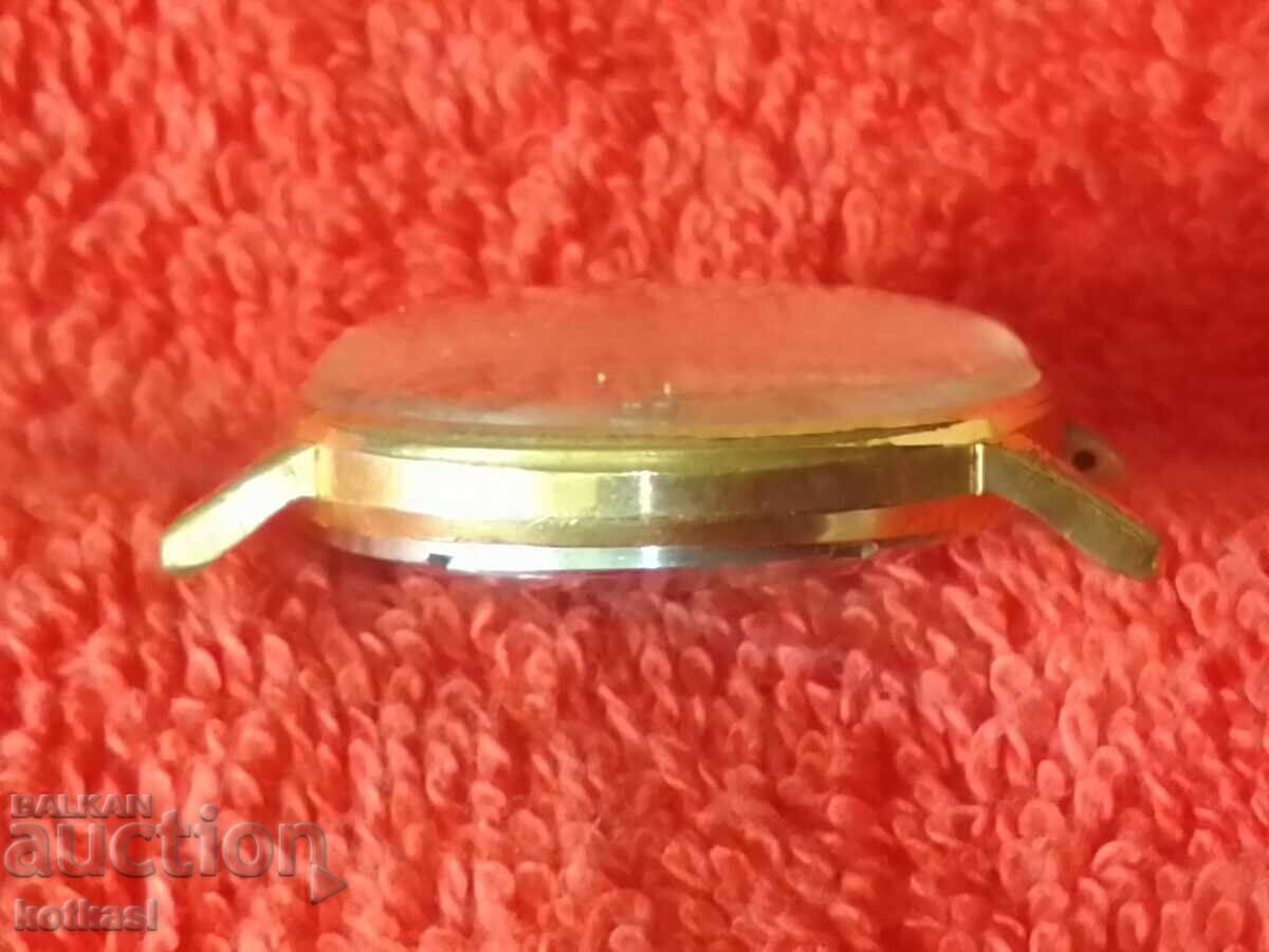 Παράδοση Star σπάνιος ανδρικός επιχρυσωμένος ρολόι Automatic LUZ-GENEVA 20m