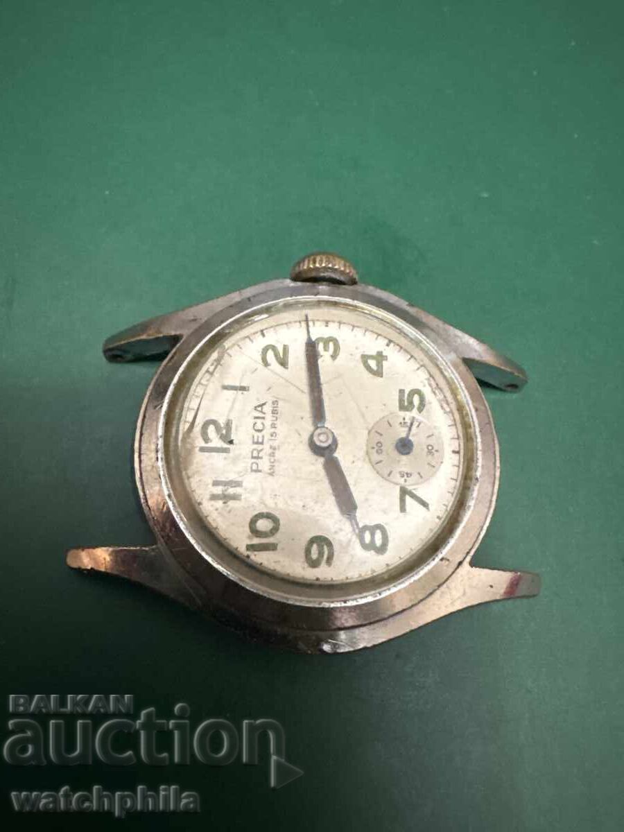 Auction  Precia Swiss Rare Men's Watch. Working