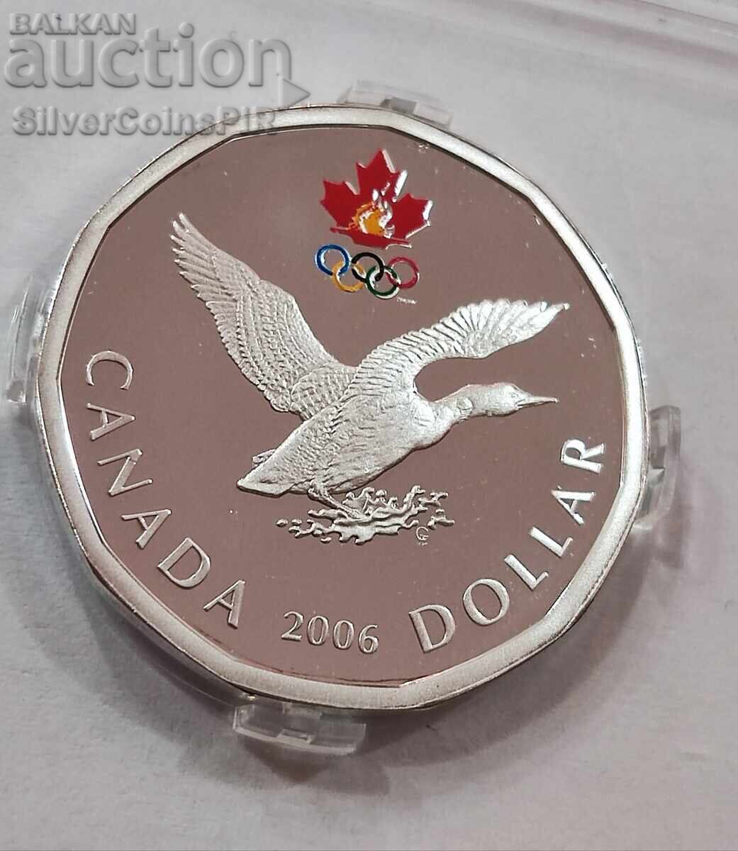Silver 1$ Olympics 2006 Canada Silver 1$ Olympics 2006 Canada