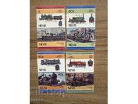 Nevis - World Leaders - Locomotives (1985) MNH