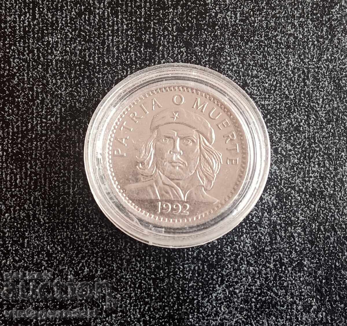 3 Pesos Che Guevara, Cuba, 1992, Excellent condition 3 Pesos Che Guevara, Cuba, 1992, Excellent condition