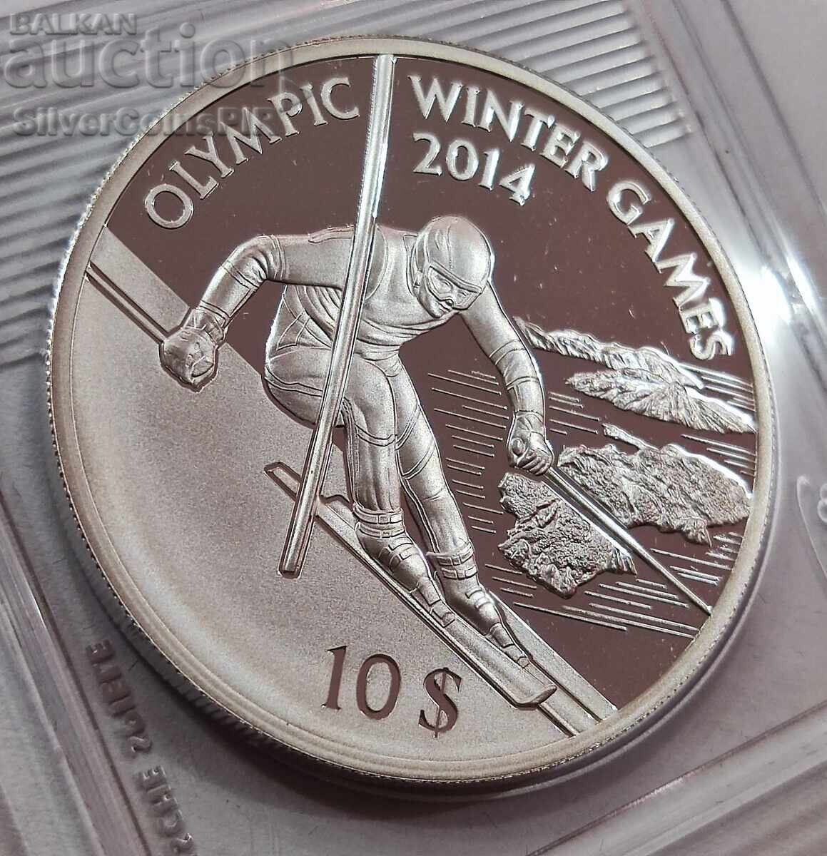 Silver 10$ Olympics 2012 Fiji with price 78.00 BGN | € 39.88 Silver 10$ Olympics 2012 Fiji with price 78.00 BGN | € 39.88