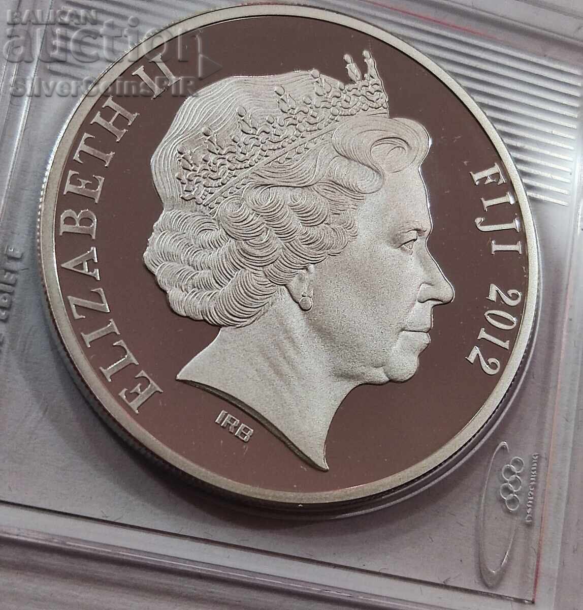 Silver 10$ Olympics 2012 Fiji - 5 Silver 10$ Olympics 2012 Fiji - 5