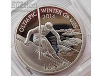 Silver 10$ Olympics 2012 Fiji