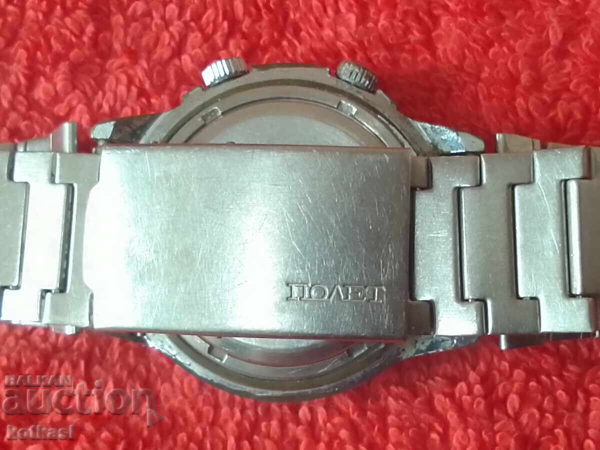 Vintage Mechanical Men's Watch Poljot POLJOT Alarm - 5 Vintage Mechanical Men's Watch Poljot POLJOT Alarm - 5