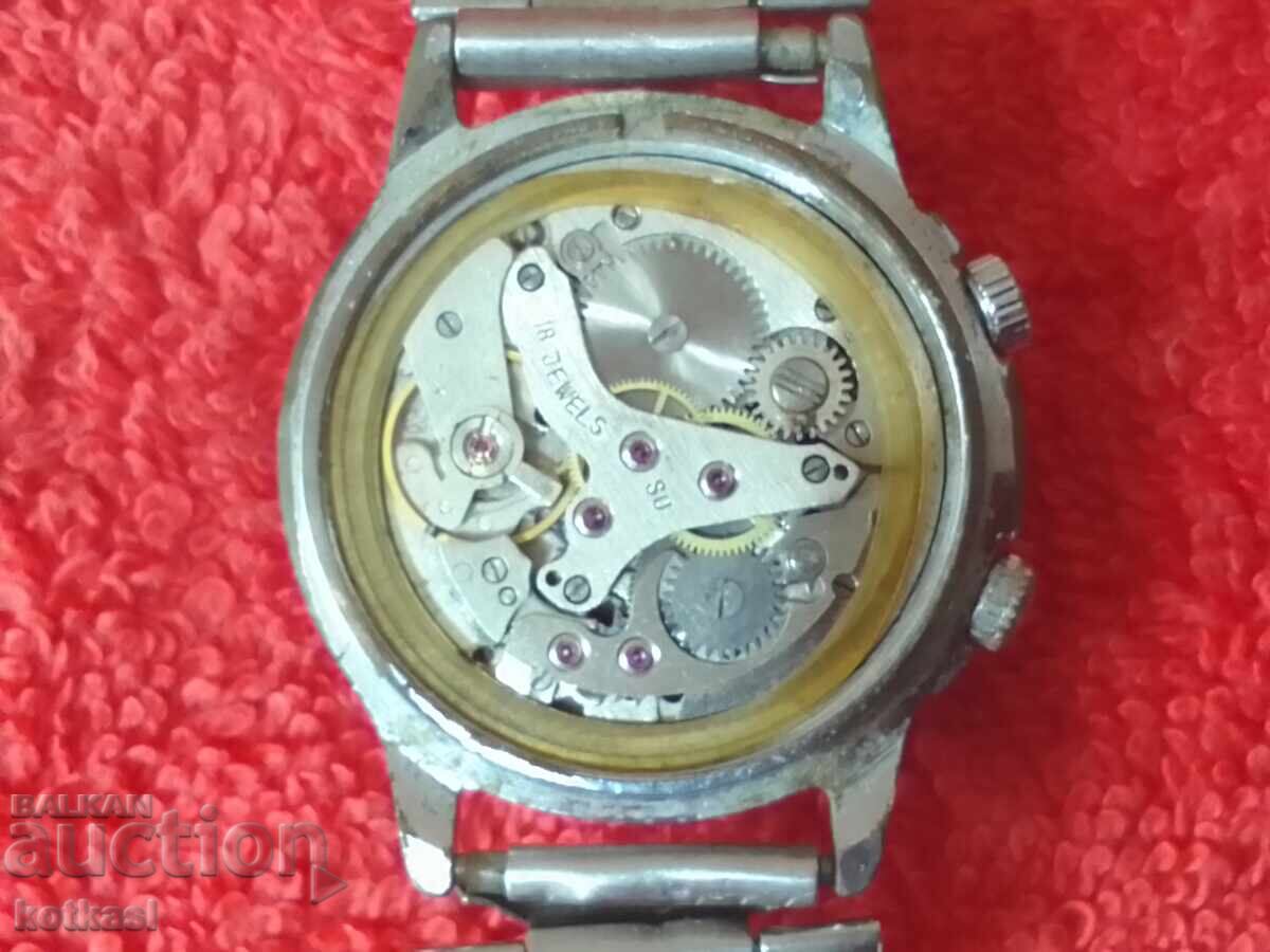 Vintage Mechanical Men's Watch Poljot POLJOT Alarm - 6 Vintage Mechanical Men's Watch Poljot POLJOT Alarm - 6