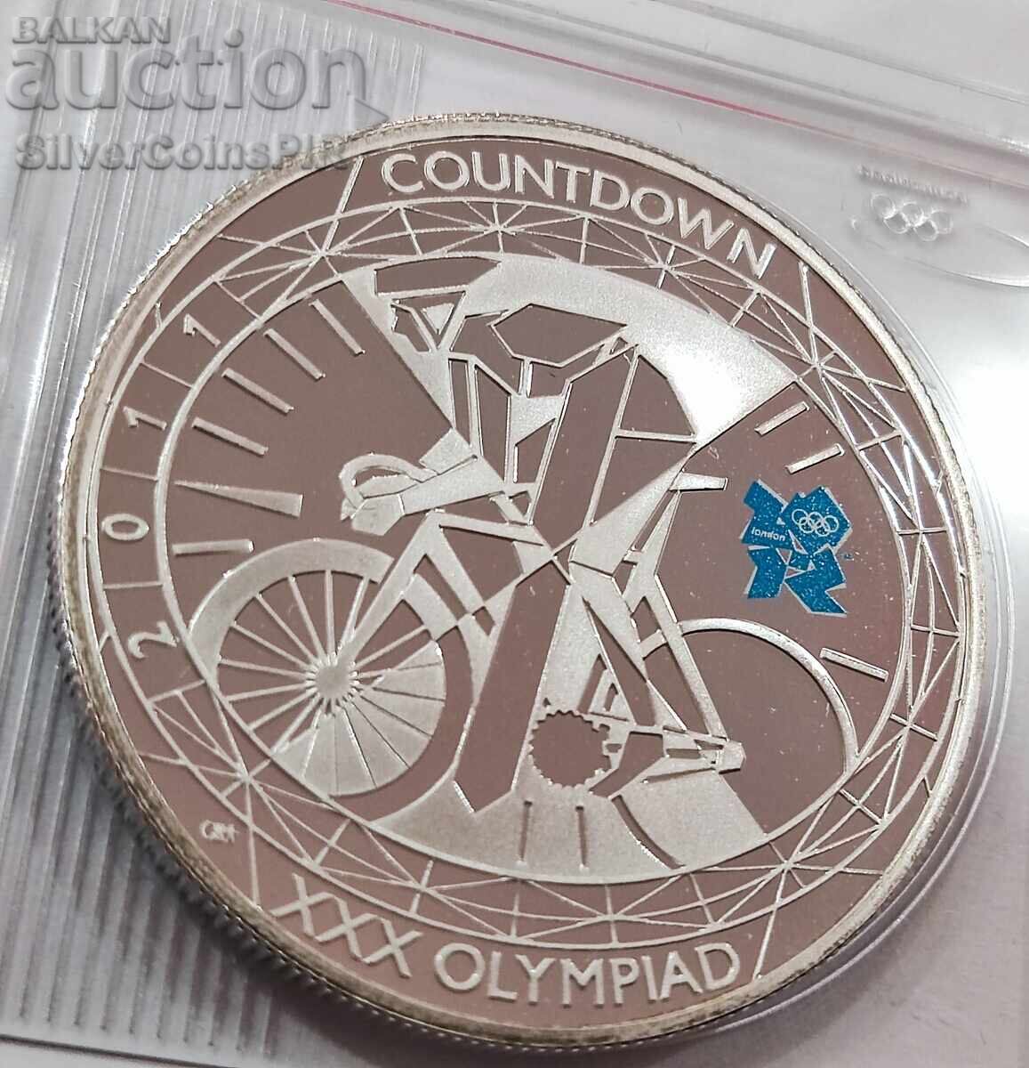 Silver 5 Pounds Olympics 2011 Great Britain with price 96.00 BGN | € 49.08 Silver 5 Pounds Olympics 2011 Great Britain with price 96.00 BGN | € 49.08