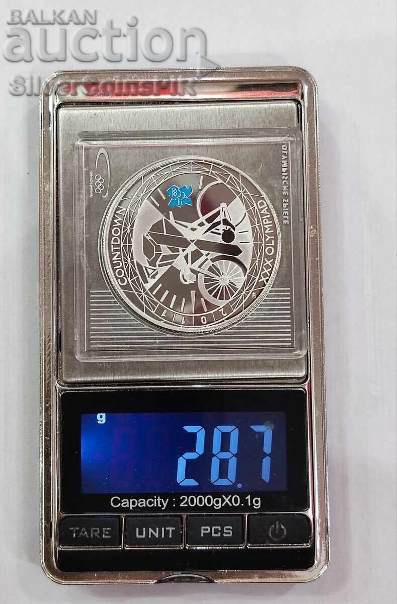 Delivery of Silver 5 Pounds Olympics 2011 Great Britain Delivery of Silver 5 Pounds Olympics 2011 Great Britain