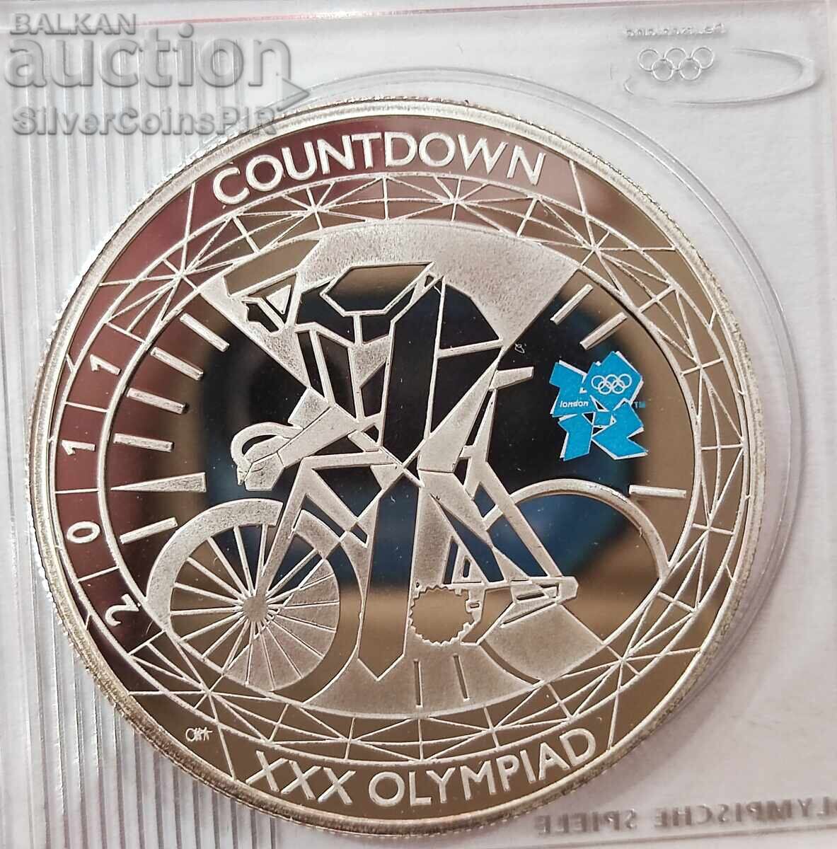 Silver 5 Pounds Olympics 2011 Great Britain Silver 5 Pounds Olympics 2011 Great Britain