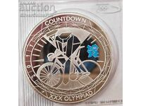 Silver 5 Pounds Olympics 2011 Great Britain
