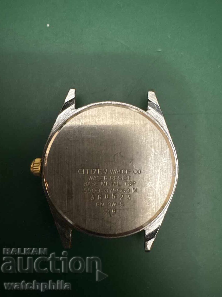 Citizen Quartz rare watch. Working with price 21.00 BGN | € 10.74