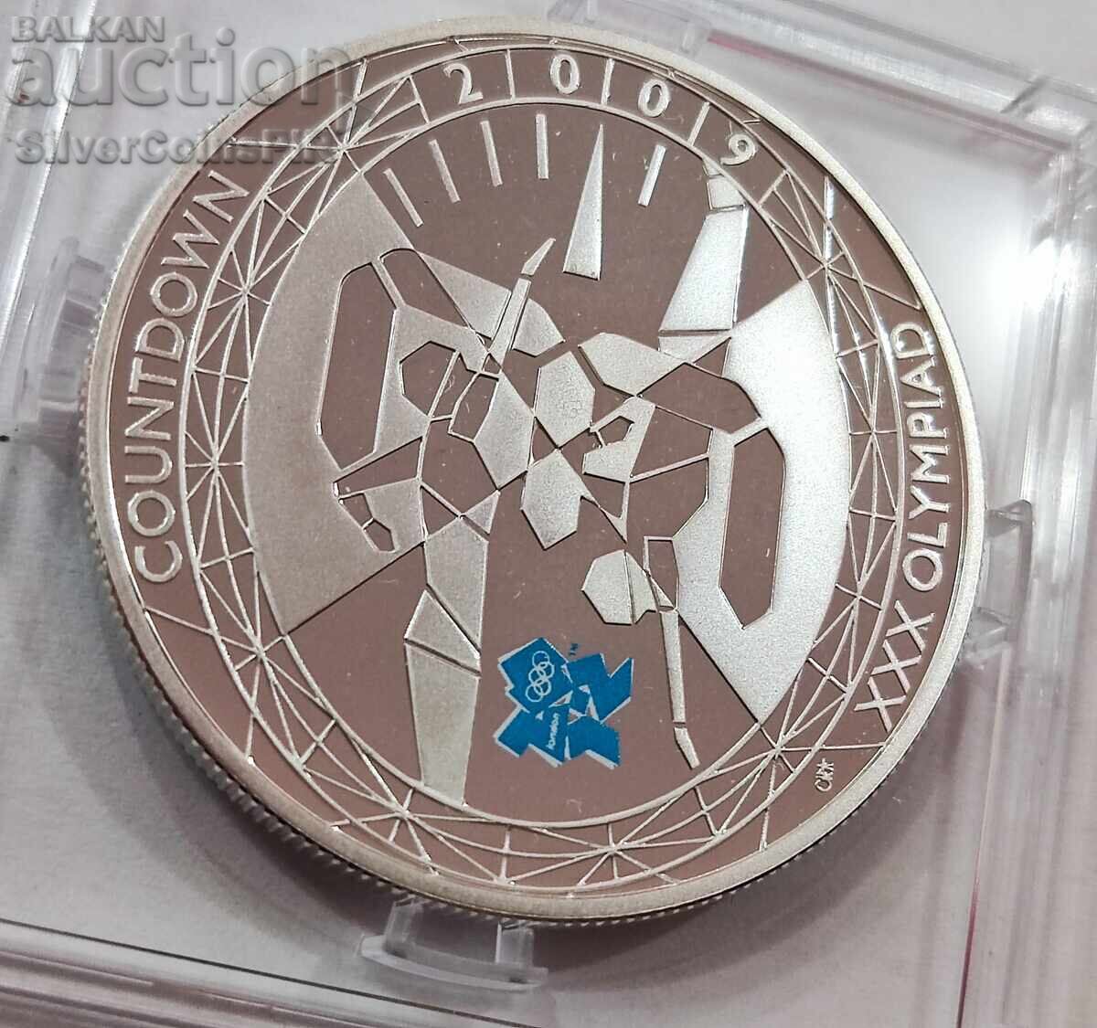 Silver 5 Pounds Olympics 2009 Great Britain with price 96.00 BGN | € 49.08 Silver 5 Pounds Olympics 2009 Great Britain with price 96.00 BGN | € 49.08