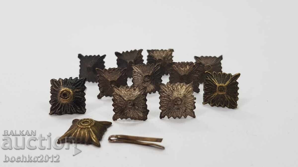 Bulgarian royal rhombuses for shoulder boards, shoulder board with price 32.00 BGN | € 16.36 Bulgarian royal rhombuses for shoulder boards, shoulder board with price 32.00 BGN | € 16.36