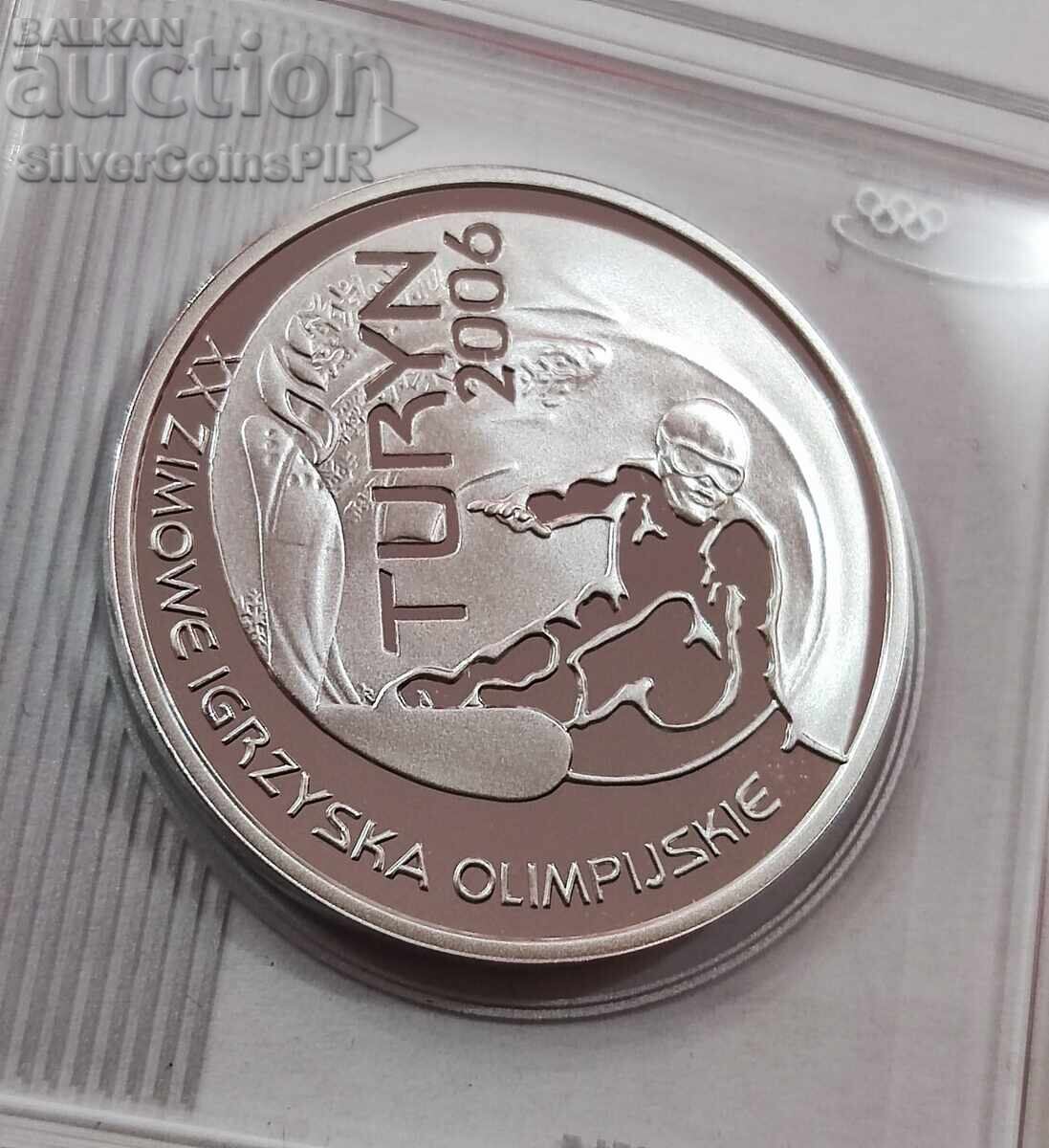 Delivery of Silver 10 Zloty Olympics 2006 Poland Delivery of Silver 10 Zloty Olympics 2006 Poland